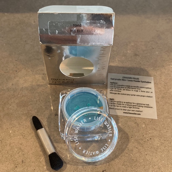 Lise Watier Couleur Folle Soleil -- Glitter Eyeshadow for Eyes, Lips and Skin - Picture 2 of 6